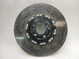MCLAREN McLaren 720S Coupe Brake Disc Front 14C0033CP DEFECTIVE Brake Disc Front Ceramic — thumbnail 1