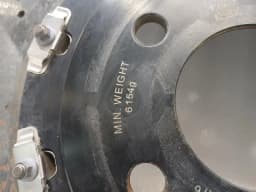 MCLAREN McLaren 720S Coupe Brake Disc Front 14C0033CP DEFECTIVE Brake Disc Front Ceramic — thumbnail 4