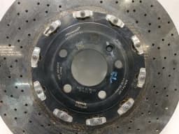 MCLAREN McLaren 720S Coupe Brake Disc Front 14C0033CP DEFECTIVE Brake Disc Front Ceramic — thumbnail 2