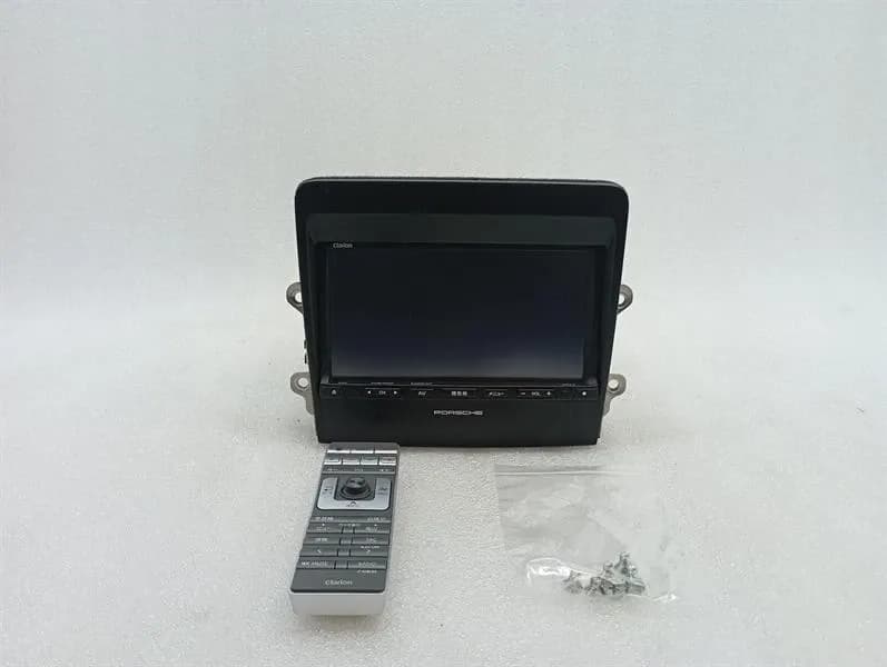 PORSCHE Porsche Cayman 981 GT4 Navigation Monitor 6PJ6421F JAPAN CLARION Screen