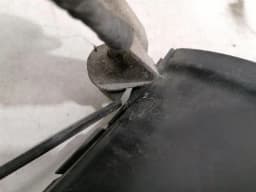AUDI Audi R8 Type 42 V10 5.2 Spyder Right B Post Cover 427853190B Trim Faulty — thumbnail 8
