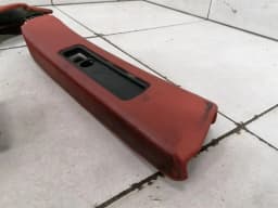 PORSCHE Porsche 911 996 A/B Post Cover 99655598203 Trim Terracotta Leather — thumbnail 2