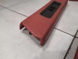 PORSCHE Porsche 911 996 A/B Post Cover 99655598203 Trim Terracotta Leather — thumbnail 5