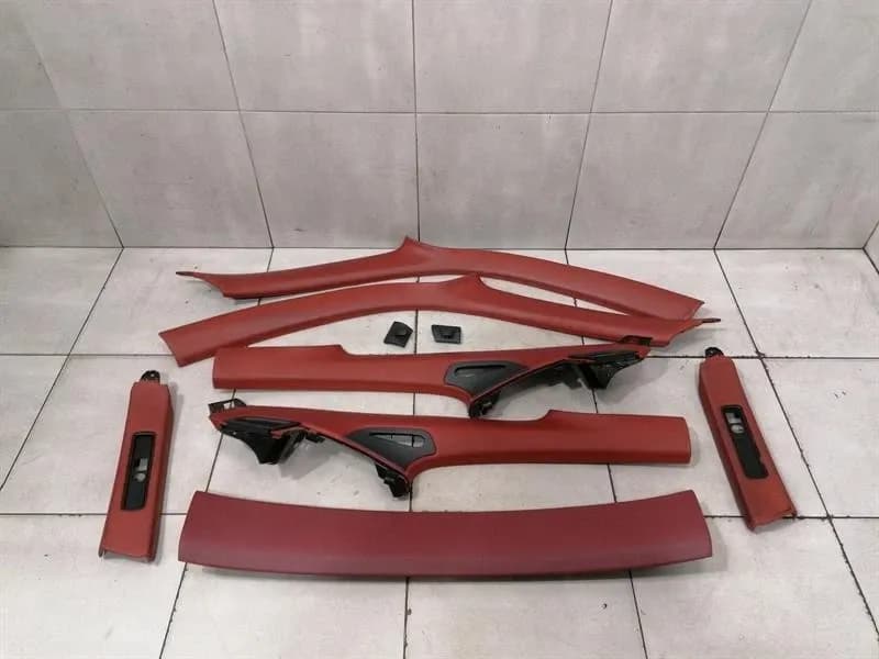 PORSCHE Porsche 911 996 A/B Post Cover 99655598203 Trim Terracotta Leather