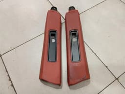 PORSCHE Porsche 911 996 A/B Post Cover 99655598203 Trim Terracotta Leather — thumbnail 9