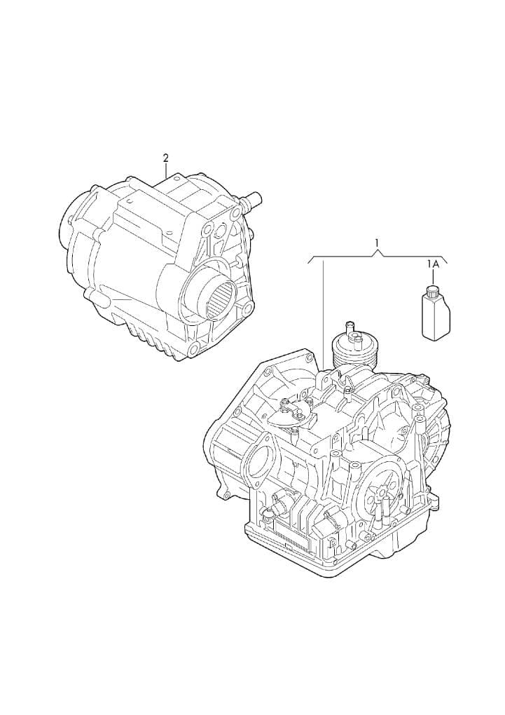 VW JBG Gearbox VW TIGUAN I (5N) (2007-2018)