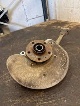 AUDI 4G0407242C 4G0407254B Wheel bearing housing front right AUDI A6 / A6 ALLROAD (C7, 4G) (2010-2018) — thumbnail 2