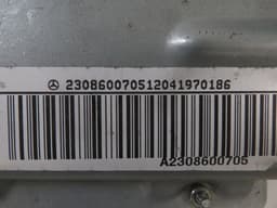 MERCEDES-BENZ A2308600705 2308600705 Knee Airbag Front Left MERCEDES-BENZ SL-CLASS (R230) (2001-2012) — thumbnail 3