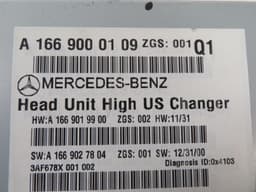 MERCEDES-BENZ A1669000109 1669000109 A1669002309 1669002309 Radio MERCEDES-BENZ GL-CLASS (X166) (2012-2019) — thumbnail 2