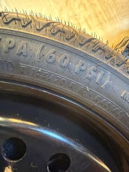 OPEL 13267272 13327305 13327308 13504505 13581762 22808194 Spare wheel OPEL INSIGNIA A (G09) (2008-2017) — thumbnail 9