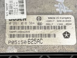 JEEP P05150625AC 0281018384 Engine Control Unit / module (ECU) JEEP GRAND CHEROKEE IV (WK, WK2) (2010-2021) — thumbnail 4