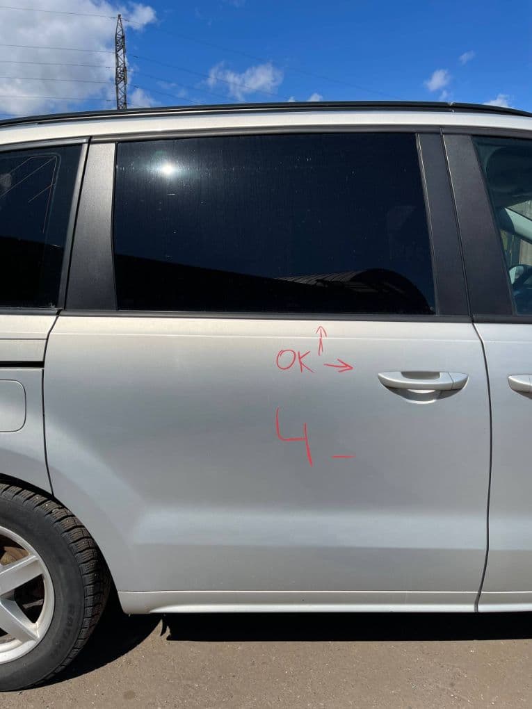 7N0843108AL Sliding door right SEAT ALHAMBRA II (7N) (2010-2020)