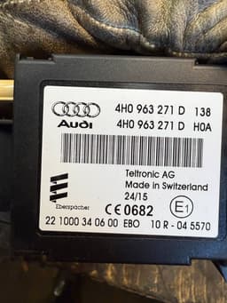 AUDI 4H0963271D Auxiliary heater control unit AUDI A6 / A6 ALLROAD (C7, 4G) (2010-2018) — thumbnail 7