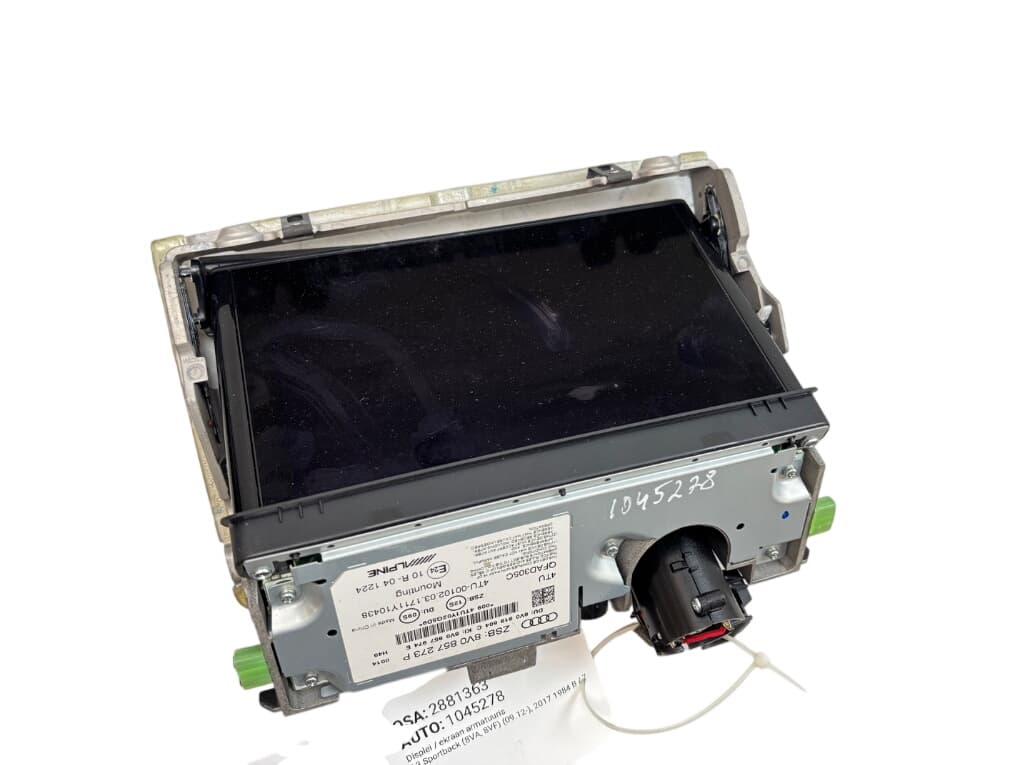 AUDI 8V0919604C Dash screen AUDI A3 (8V_) (2012-2020)