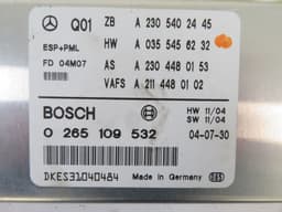 MERCEDES-BENZ A2305402445 2305402445 0265109532 ESP control unit MERCEDES-BENZ SL-CLASS (R230) (2001-2012) — thumbnail 2