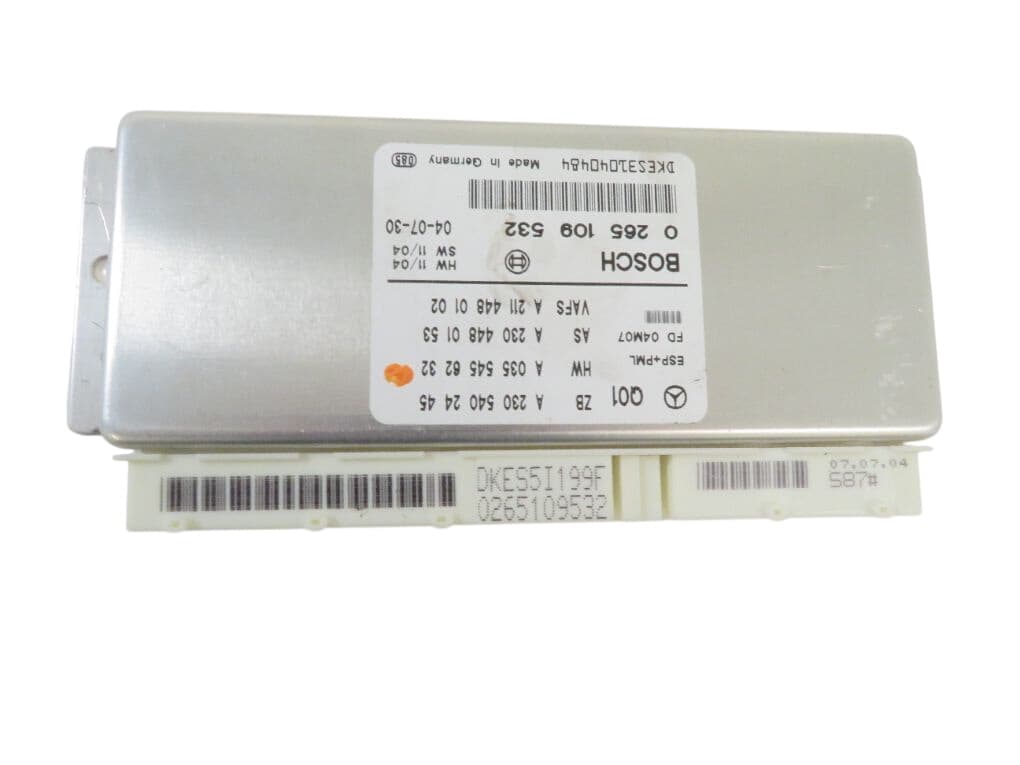 MERCEDES-BENZ A2305402445 2305402445 0265109532 ESP control unit MERCEDES-BENZ SL-CLASS (R230) (2001-2012)