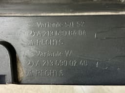 MERCEDES-BENZ A2136908404 Side Skirt Right MERCEDES-BENZ E-CLASS (W213) (2016-2023) — thumbnail 3