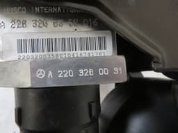 MERCEDES-BENZ 2203200358 A2203200358 2203270115 A2203270115 Air suspension / self-levelling suspension, other MERCEDES-BENZ SL-CLASS (R230) (2001-2012) — thumbnail 4