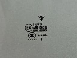 PORSCHE Porsche 911 991 Coupe right front door glass 99154251203 door window front right — thumbnail 5