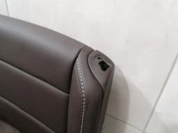 PORSCHE Porsche 911 991 seats rear set seats interior coupe rear seat bench espresso leather — thumbnail 7