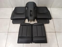 PORSCHE Porsche 911 991 seats rear set seats interior coupe rear seat bench black leather — thumbnail 10