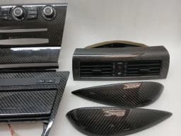 BMW BMW 6 SERIES E63 VENEER INTERIOR TRIM OEM CARBON RHD — thumbnail 2