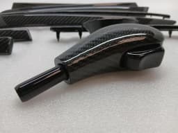 PORSCHE PORSCHE 9PA CAYENNE GTS TURBO 2002-2007 CARBON BAR COVER VENEER SET KIT — thumbnail 5