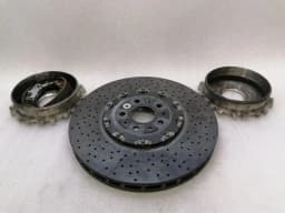 FERRARI Ferrari 599 GTB F141 Brake Disc Hubs x3 Front 225853 CCM Front Brake Disc — thumbnail 1