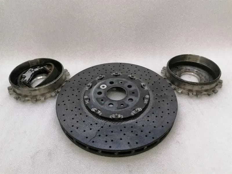 FERRARI Ferrari 599 GTB F141 Brake Disc Hubs x3 Front 225853 CCM Front Brake Disc