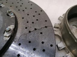 FERRARI Ferrari 599 GTB F141 Brake Disc Hubs x3 Front 225853 CCM Front Brake Disc — thumbnail 3