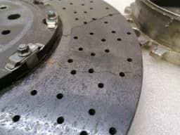 FERRARI Ferrari 599 GTB F141 Brake Disc Hubs x3 Front 225853 CCM Front Brake Disc — thumbnail 4