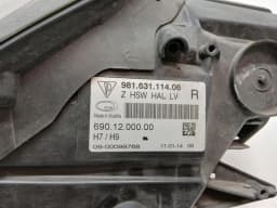 PORSCHE Porsche Boxster 981 Right Headlight 98163111406 FECTS RHD Right Hand Drive — thumbnail 5
