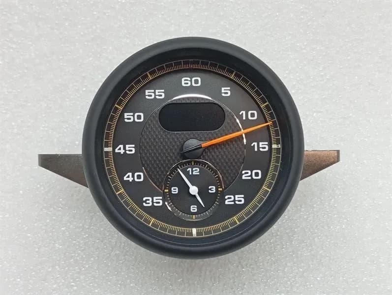 Porsche Cayman 718 Time Clocks 982919203A Clock Analog Sport Chrono