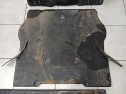 PORSCHE Porsche Cayman 718 GT4 Undertray 982825205A Underbody Trim SET OF 2 — thumbnail 5