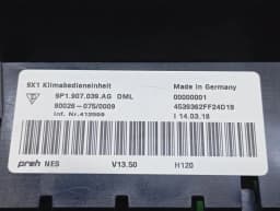 PORSCHE Porsche 911 991 Auto Climate Control 9p1907039ag Climate Control Panel A/C — thumbnail 9