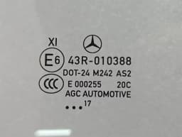 MERCEDES-BENZ Mercedes CL W217 right door glass A2177200218 door window right — thumbnail 4