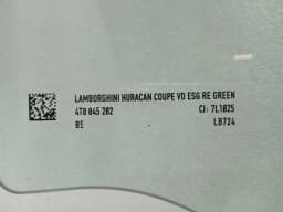 LAMBORGHINI Lamborghini Huracan LP640 EVO Right Door Glass 4T8845202 Door Window Right Coupe — thumbnail 4