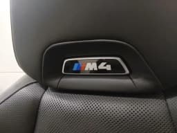 BMW BMW 4 M4 G82 G22 seats front sport seats interior black leather black — thumbnail 4