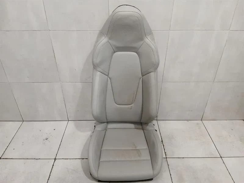 PORSCHE PORSCHE 911 992 LEFT SEAT CHALK LEATHER LH 992 WITH DEFECTS 992881553B