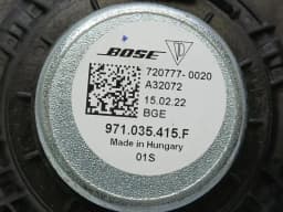 PORSCHE Porsche Cayenne 958 92A Speakers 7P5035415F Loudspeakers SET OF 4 — thumbnail 4