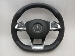 MERCEDES-BENZ MERCEDES GLS X166 GLS63 AMG Steering Wheel A1664601618 GLE63 STEERING WHEEL SPORT OEM — thumbnail 1