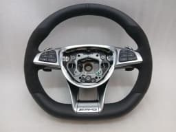 MERCEDES-BENZ MERCEDES GLS X166 GLS63 AMG Steering Wheel A1664601618 GLE63 STEERING WHEEL SPORT OEM — thumbnail 2