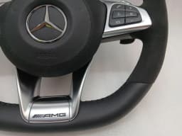 MERCEDES-BENZ MERCEDES GLS X166 GLS63 AMG Steering Wheel A1664601618 GLE63 STEERING WHEEL SPORT OEM — thumbnail 9