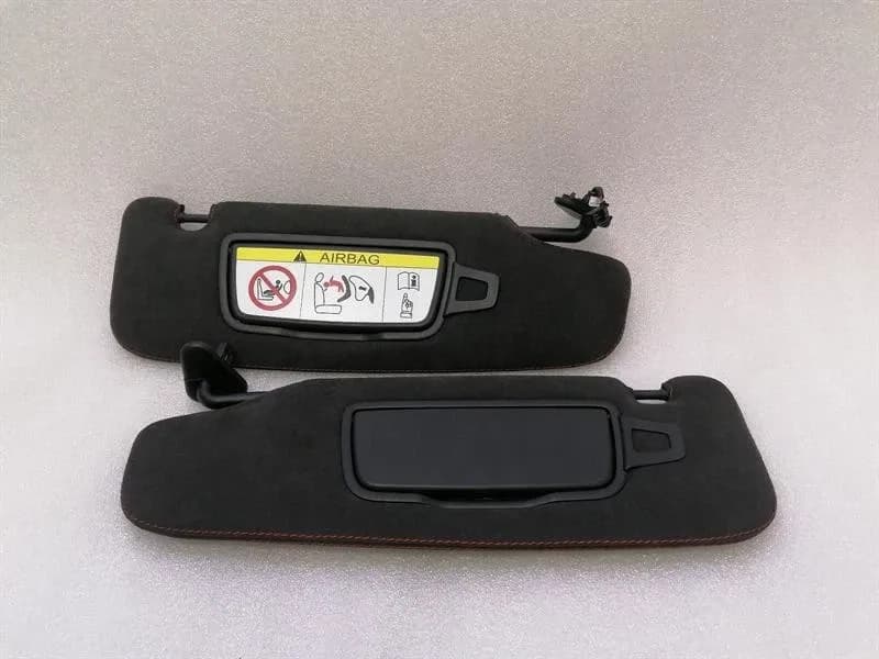 PORSCHE Porsche Cayman 981 GT4 Sun Visor Red Stitching Sun Visor Visor Alcantara