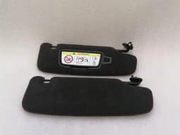 PORSCHE Porsche Cayman 981 GT4 Sun Visor Red Stitching Sun Visor Visor Alcantara — thumbnail 5