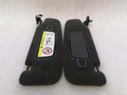 PORSCHE Porsche Cayman 981 GT4 Sun Visor Red Stitching Sun Visor Visor Alcantara — thumbnail 6