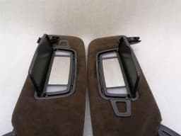 PORSCHE Porsche 911 991 Convertible Sun Visor Espresso Brown Sun Visor Trim Set OJ8 — thumbnail 4