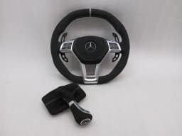 MERCEDES-BENZ MERCEDES E W212 C63 AMG Steering Wheel A1724603103 AMG set Lenkrad LANE ASSIST — thumbnail 1