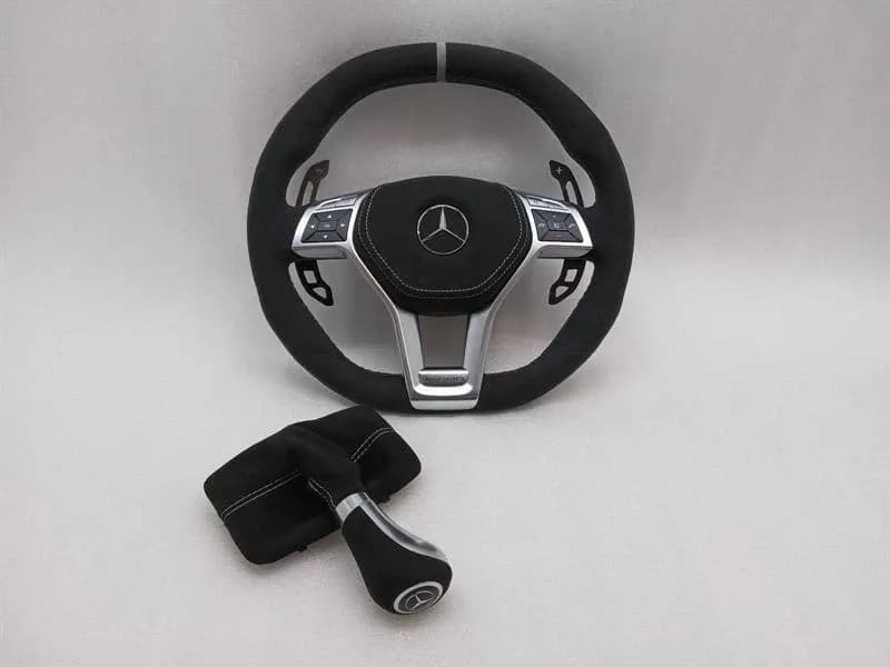 MERCEDES-BENZ MERCEDES E W212 C63 AMG Steering Wheel A1724603103 AMG set Lenkrad LANE ASSIST