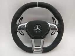 MERCEDES-BENZ MERCEDES E W212 C63 AMG Steering Wheel A1724603103 AMG set Lenkrad LANE ASSIST — thumbnail 9